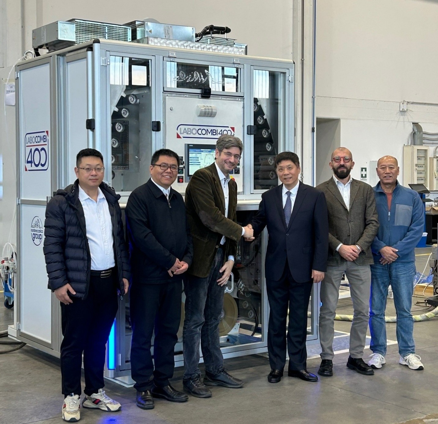 Comens Conducts Pre-Acceptance of Labo Combi at Nordmeccanica's Piacenza Plant, Deepening Technical Collaboration